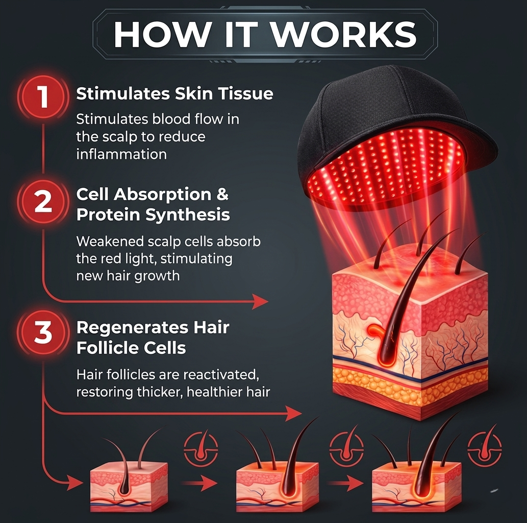 Red Light Therapy Hair Growth