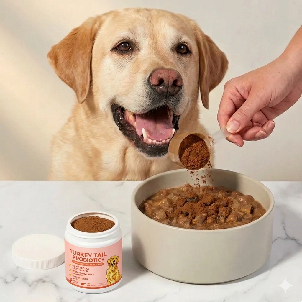 Turkey Tail Probiotic+ For Dogs